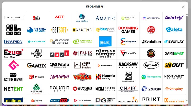Провайдеры на Покердом